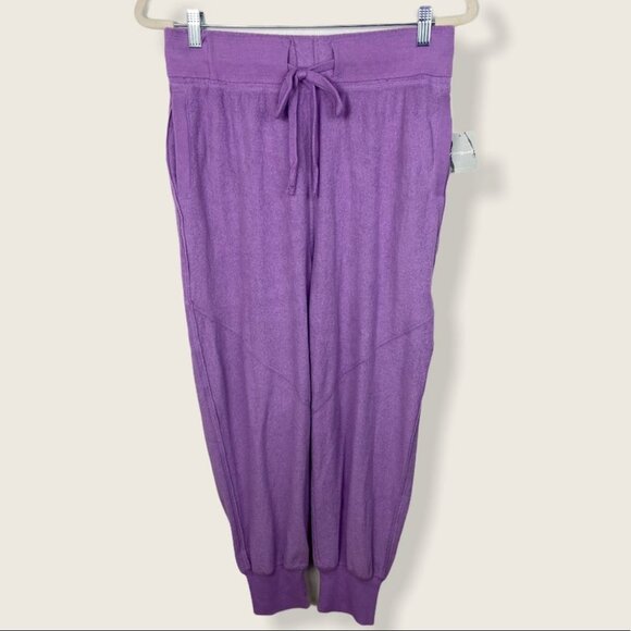 NWT Free People Radiant Joggers Wisteria Purple Pants Size Small New With Tags - Picture 4 of 16